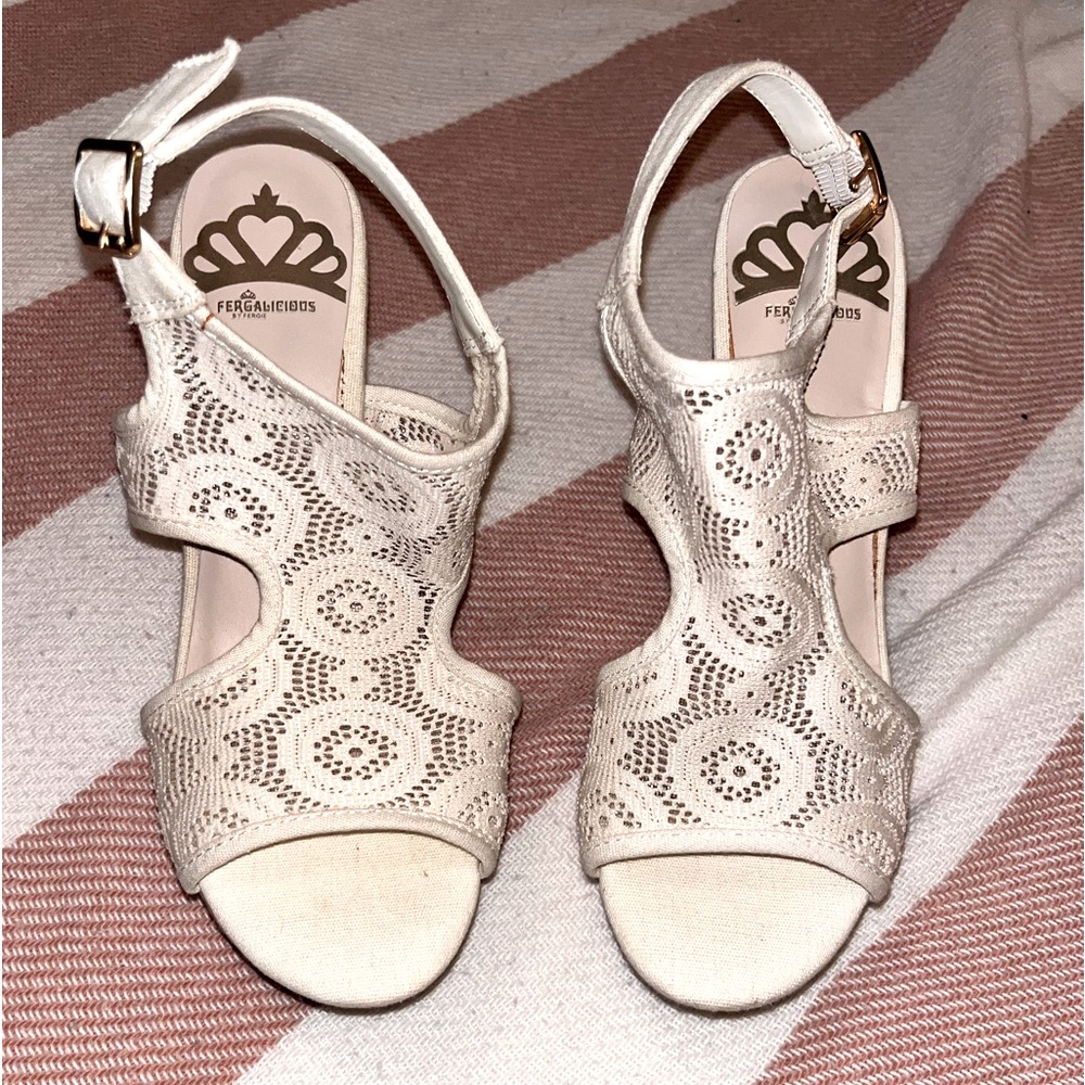 ✨Fergalicious Lace Wedges✨